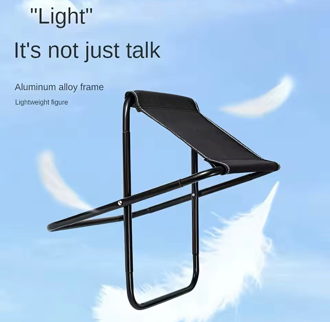 Ultra Lightweight Compact Folding Stool, Space Saving Travel Chair, Multifunctional Outdoor Picnic Camping Folding Chair Ultra Lightweight Compact Folding Stool, Space Saving Travel Chair, Multifunctional Outdoor Picnic Camping Folding Chair